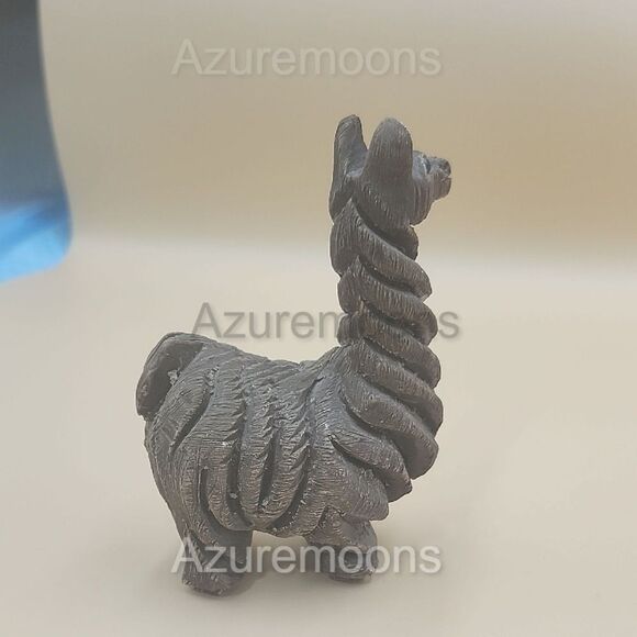Artesania Riconda Llama Figurine handmade 4.25 tall 3.5 long - Picture 8 of 9